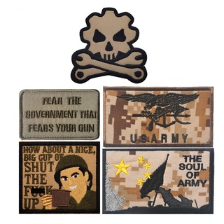 แผ่นแพทช์ ลายทหาร USA ISAF PATCH