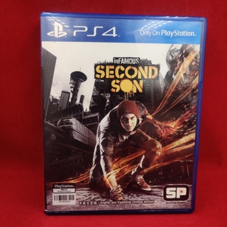 ขายแผ่นเกม play 4 game Informous Second sonสภาพใช้งานได้ดีทุกอย่างเหมาะสำหรับสะสมและเล่นเอง