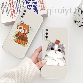 เคสโทรศัพท์มือถือลายแมวน่ารักสําหรับ Huawei Mate 10 20 30 P20 Lite P30 Pro Lite P50 P40 Plus Pro H068