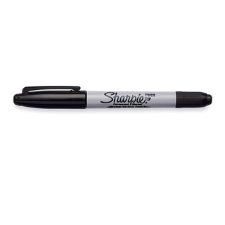 ปากกามาร์คเกอร์ ชาร์ปี้ 2 หัว Sharpie Twin Tip ปากกาเคมี ชนิดถาวร (1 ด้าม) ปากกาชาร์ปี้ ปากกาเคมี ปากกาเมจิก