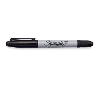 ปากกามาร์คเกอร์ ชาร์ปี้ 2 หัว ปากกาเคมี ชนิดถาวร Sharpie Twin Tip (1 ด้าม)