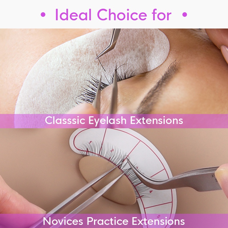 Genielash Ellipse ขนตาปลอม ขนมิงค์เทียม นุ่มพิเศษ พรีเมี่ยม สีดํา - รูปที่ 4