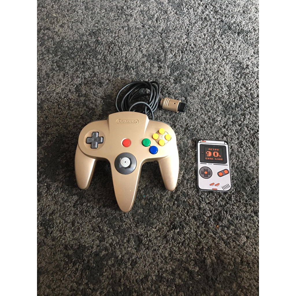 Nintendo 64 Joy Controller Gold  /Japan