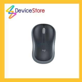 WIRELESS MOUSE LOGITECH (M185D) BLACK/GREY