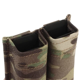 Idogear กระเป๋านิตยสารยุทธวิธี แบบคู่ 9 มม. พร้อมช่องใส่แข็ง MG-F-04