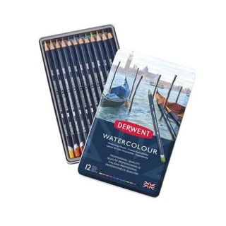 Derwent watercolour 12 I สีไม้ระบายน้ำ 12 สี