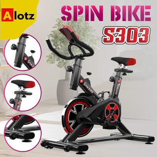 Alotz Fitness SPIN BIKE จักรยานออกกำลังกาย SPINNING BIKE (Black) - รุ่น S303 (สีดำ)