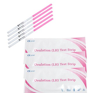 ตรวจ LH Ovulation tester แผ่นตรวจไข่ตก ไม่ระบุหน้าซอง