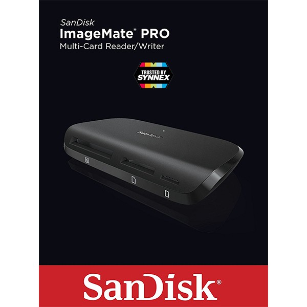 SanDisk IMAGEMATE PRO USB3.0 Multi Card Reader ความเร็ว312MB/s (SDDR_489_G47) ตัวอ่านการ์ดรีดเดอร์ แ