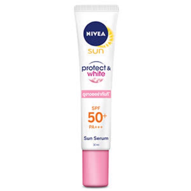 sunscreen nivea sun face serum oil control