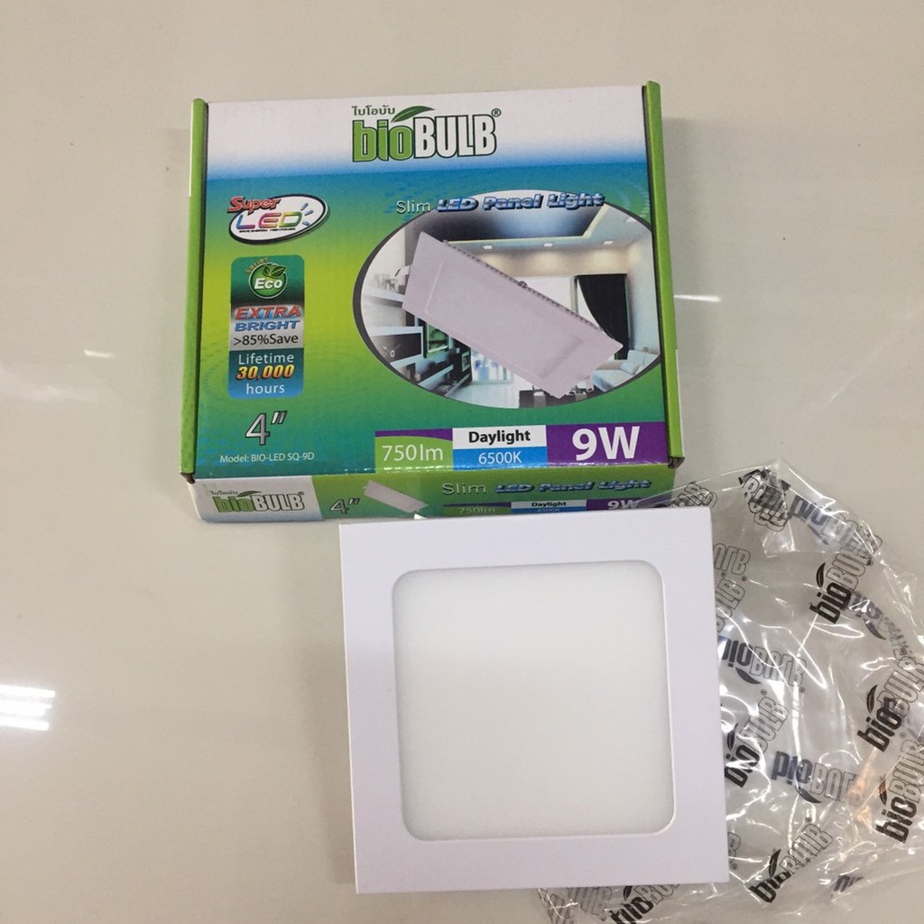 PJR **มีขายส่ง **โคมดาวไลท์ LED BioBulb 4นิ้ว เหลี่ยม เดย์ วอร์ม