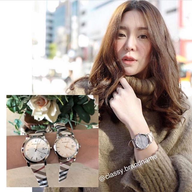 Burberry Bu9022 Heritage Nova Check size 34,38 mm | Shopee Thailand