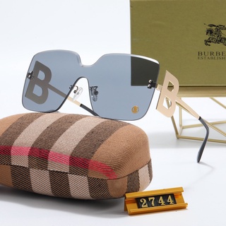 ใหม่ Burberry Brand แว่นตากันแดด ทรงสี่เหลี่ยม หรูหรา สไตล์เรโทร เหมาะกับการขับขี่ ขี่จักรยานกลางแจ้ง แฟชั่นคลาสสิก สําหรับผู้ชาย และผู้หญิง uv400