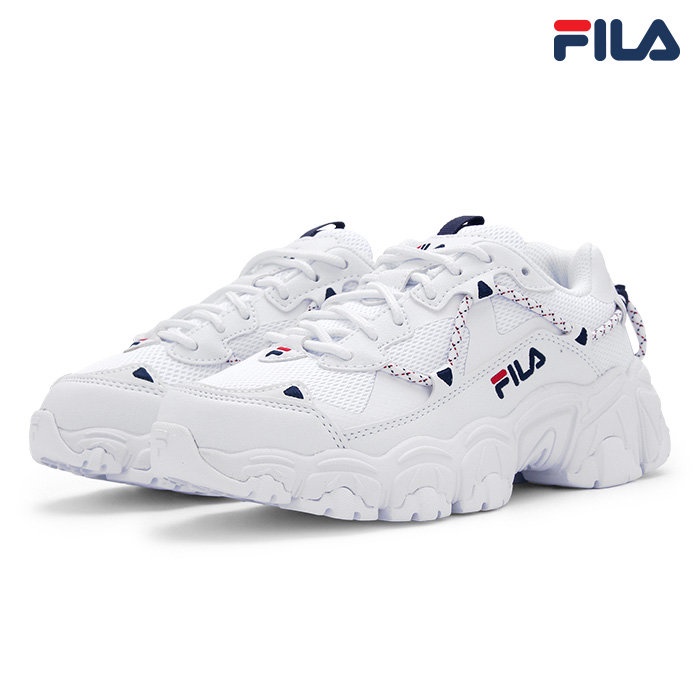 Fila ฟีล่า รองเท้าผ้าใบ รองเท้าลำลอง  Fila UX Fluid 1JM01248D WHT (2990)