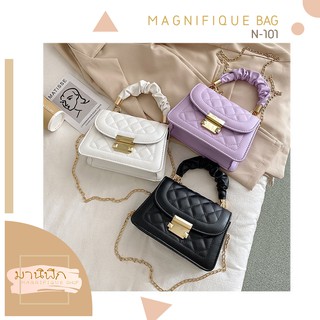 Magnifique Shop กระเป๋าแฟชั่น สะพายข้าง ลูกโซ่ (N-101)