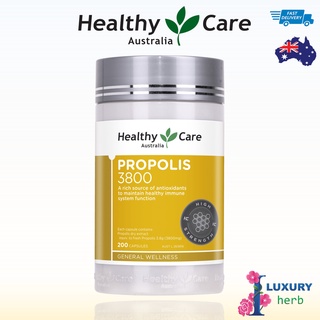 Healthy Care Propolis 3800 mg /200 capsules exp11/2025