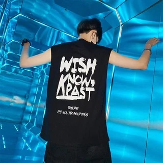 no 1 shop เสื้อกั๊กชายอินแทรน์ฤดูร้อนบางเสื้อผ้าฝ้าย