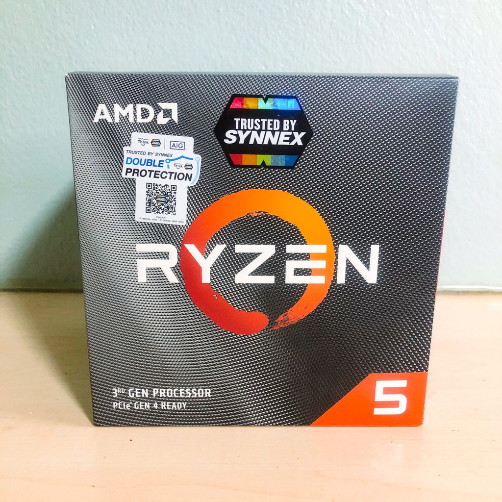 CPU AMD RYZEN 5 3600X 6C/12T (4.40GHz) R5 3600X AM4 พร้อมส่ง