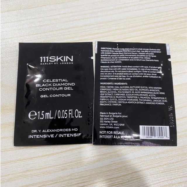111 Skin - Celestial Black Diamond Contour Gel / 1.5 ml