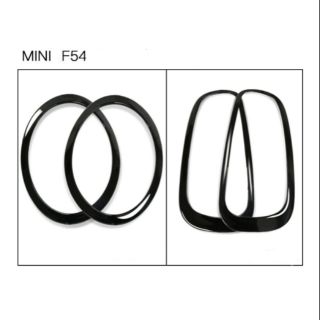 [ผ่อน 0% ]​ครอบไฟหน้า ไฟท้าย black  Mini cooper F54 F55 F56 F57 F60