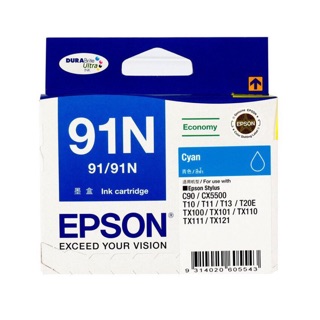 Ink Epson รุ่น 91N สีฟ้า