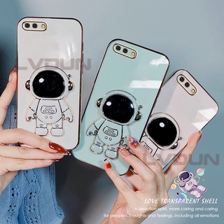 เคส oppo a3s a1k Foldable bracket oppo a3s a1k phone case oppo a3s a1k astronaut oppo a3s a1k Shockproof case YHY1