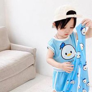 ชุดเสื้อกล้าม+กางเกงลายการ์ตูนน่ารักๆยอดฮิต