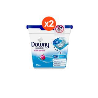 [แพคสุดคุ้ม] Downy ดาวน์นี่ เจลบอลซักผ้า ผลิตภัณฑ์ซักผ้า กลิ่นซันไรท์เฟรช 13 ลูก x2 กล่อง Laundry Pods Gelball Detergent