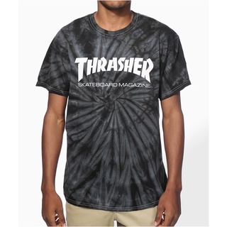เสื้อยืด ลาย Thrasher Skate Mag Spider 3D ไซซ์ XS-4XL