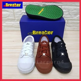 Breaker 4x4 รองเท้าผ้าใบนักเรียน เบรคเกอร์ เบอร์ 31-47 พร้อมบิลเบิกโรงเรียน