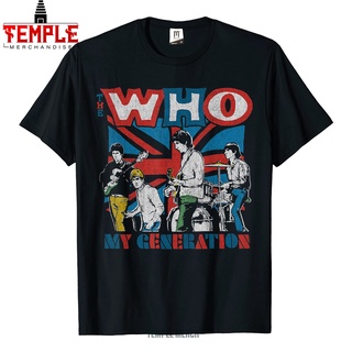 เสื้อยืด พิมพ์ลาย The Who Band สไตล์วินเทจ