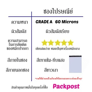 ซองไปรษณีย์ @@28x42cm@@ 100 ใบ ซองไปรษณีย์พลาสติก ซองพลาสติก ถุงไปรษณีย์ ถุงไปรษณีย์พลาสติก