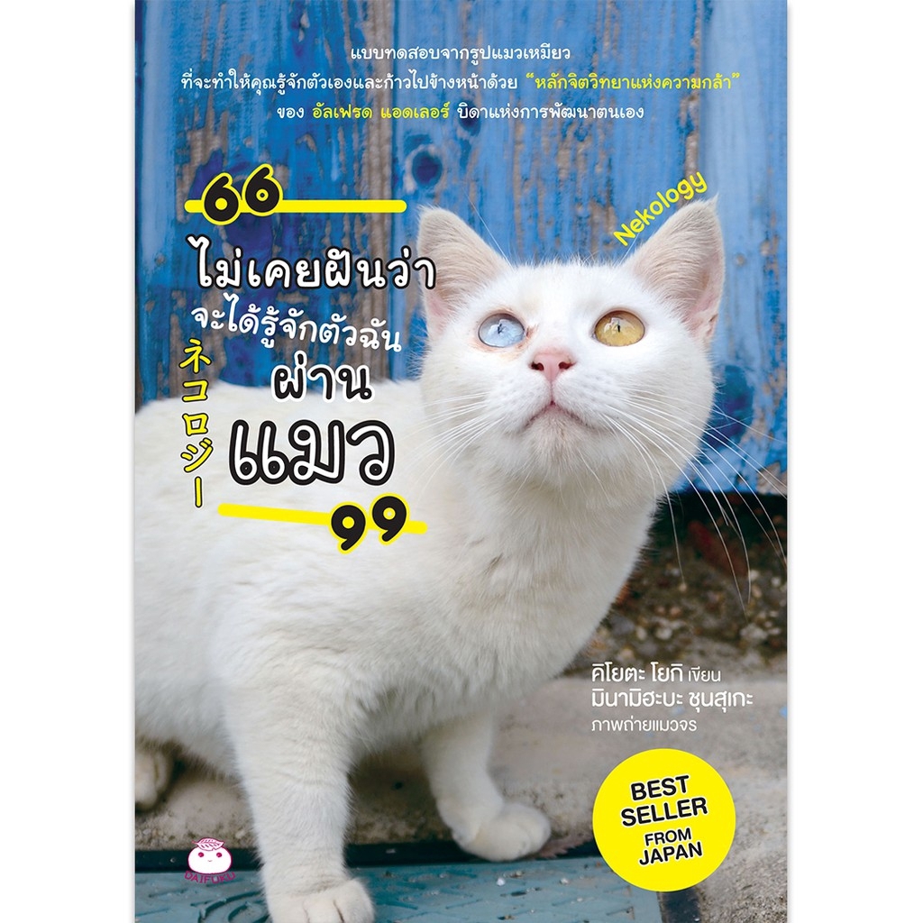 หนังสือ ไม่เคยฝันว่าจะได้รู้จักตัวฉันผ่านแมว ผู้เขียน: คิโยตะ โยกิ สำนักพิมพ์ ไดฟุกุ