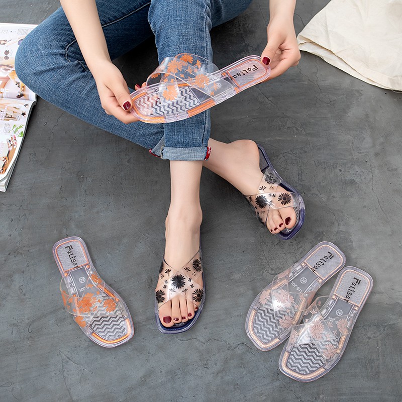 รองเท้าเเตะเเฟชั่นแบบสวม NO.017