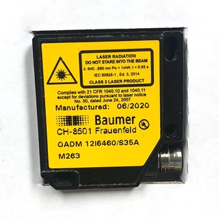 Sz Baumer OADM 12I6460/S35A เซนเซอร์วัดระยะเลเซอร์