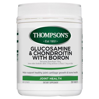 Thompsons Glucosamine &amp; Chondroitin with Boron 200 Tablets