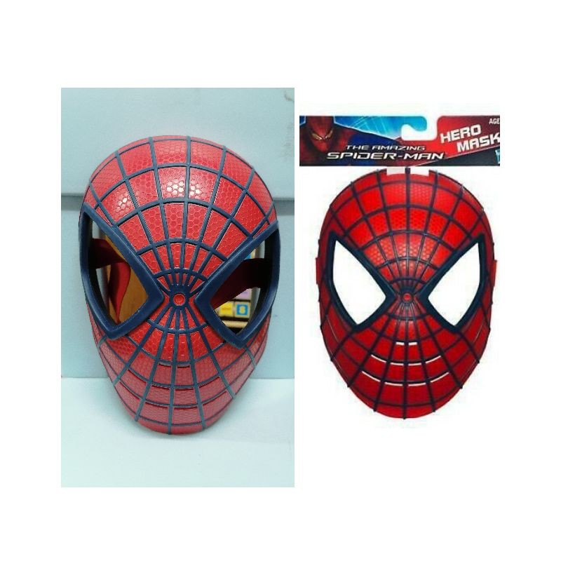 หน้ากากสไปเดอร์แมน งานแท้ Hasbro The Amazing Spider-Man Mask | Shopee ...