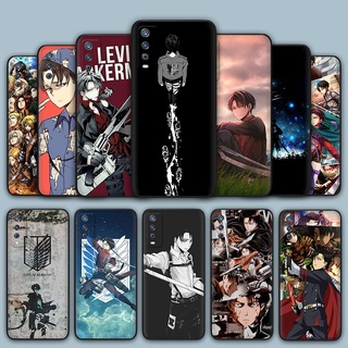 เคสซิลิโคนนิ่ม ลายอนิเมะ Levi Ackerman TP7 สําหรับ Vivo Y11 Y11S Y20i Y20S Y12 Y15 Y17 Y12 Y12s Y12a Y12d