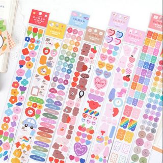 ✨พร้อมส่ง✨🌈 Rainbow Candy Series Sticker Tape