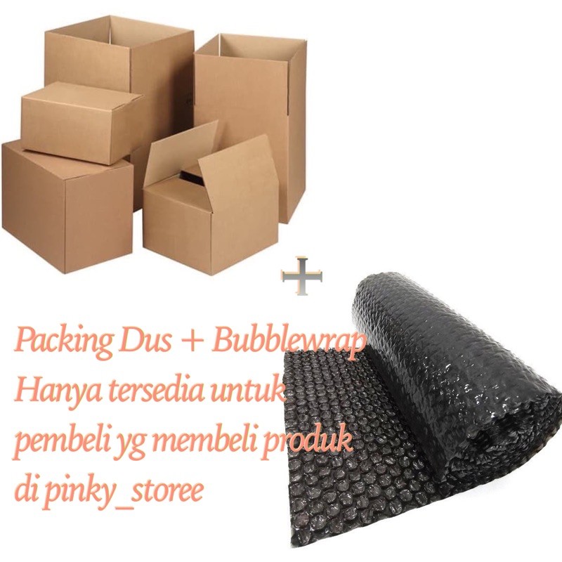 EXTRA PACKING BOX & BUBBLEWRAP/ PACKAGE SAFETY/ ADDITIONAL PACKING