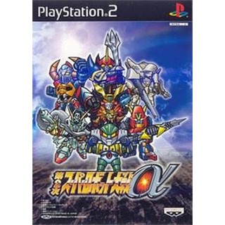 Ps2 เกมส์ Dai-2-Ji Super Robot Taisen Alpha