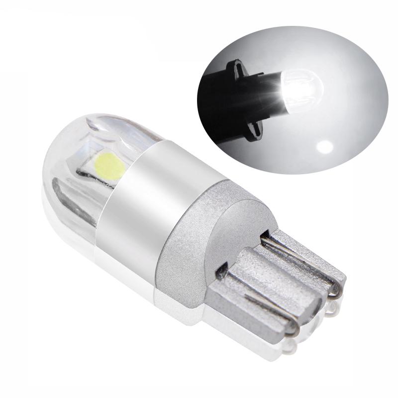 หลอดไฟ ชิป Osram T10 W5W 168 2 LED 6000K 12V DC สีขาว สำหรับไฟอ่านหนังสือภายในรถยนต์