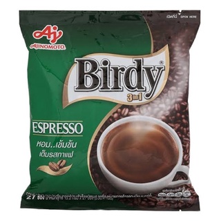 Birdy กาแฟ เบอร์ดี้ 3 in 1 (27/60ซอง)