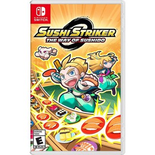 ผ่อนได้ 0% Sushi Striker The Way of Sushido for Nintendo switch (ภาษาอังกฤษ) แผ่นใหม่ในซีล ตรงปก