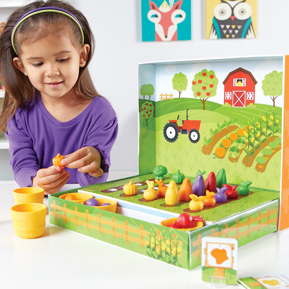 Learning Resources لعبة فرز الخضروات Veggie Farm ‏(3+) — صورة 7