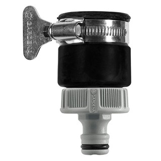 ข้อต่อก๊อกน้ำ GARDENA 02907-20 1/2 นิ้วx5/8 นิ้วx3/4 นิ้ว HOSE FITTING TAP GARDENA 02907-20 1/2"X5/8"X3/4"