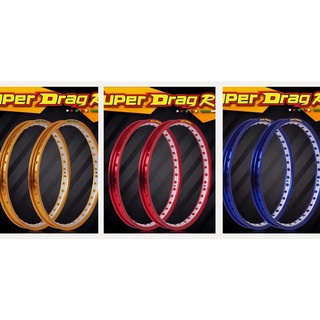 วงล้อ SUPER DRAGE ซุปเปอร์แดร็ก 2โทน ทูโทน เจาะตา ราคา/2วง