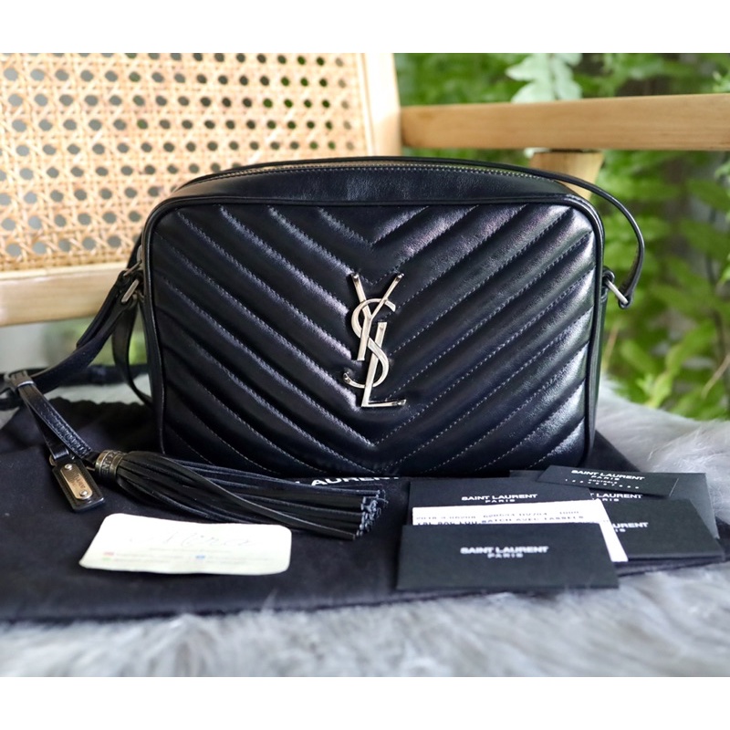 YSL Lou Camera สีดกอะไหล่เงิน❌หมด❌