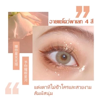 อายแชโดว์​ พาเลททาตา Dikalu4 เฉดสี เนื้อแมท เนื้อชิม​เมอ​ร์​ เนื้อกลิต​เตอร์​ สีสวย ติดทนนาน559