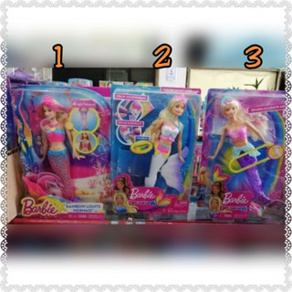 Barbie mermaid​ ตุ๊กตา​บา​ร์บี้​นางเงือกแบบต่างๆ